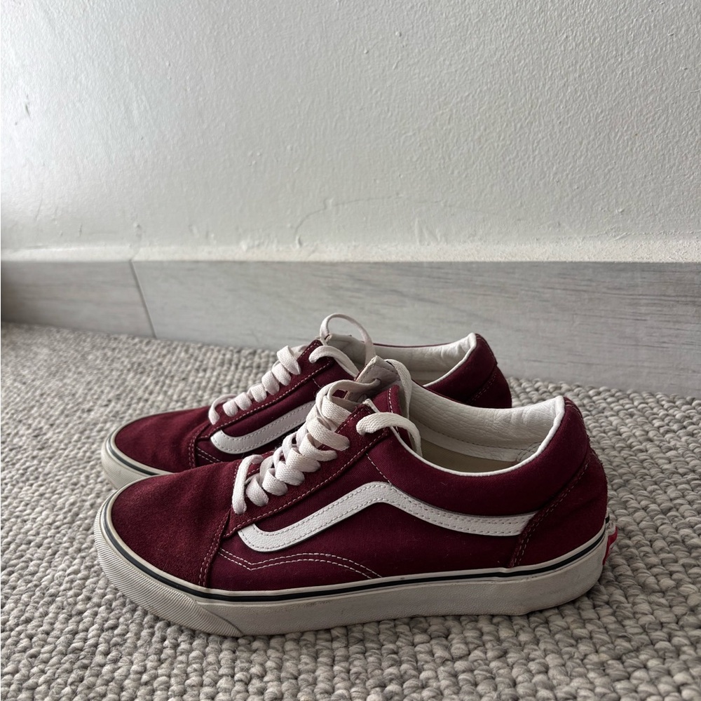 Maroon Old Skool Vans